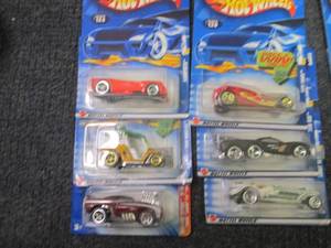 6 Assorted Hot Wheels Vehicles...