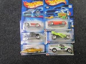 6 Assorted Hot Wheels Vehicles...