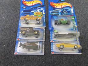6 Assorted Hot Wheels Vehicles...