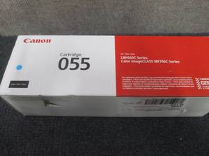 Canon� 055 Cyan Toner Cartridge, 3...