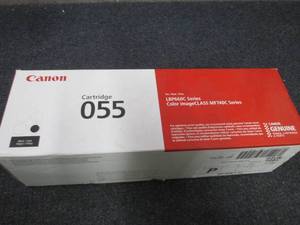 Canon� 055 Black Toner Cartridge, ...