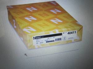 5 Reams Neenah Exact Index Card Sto...
