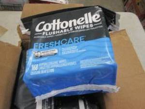 8- 168 ct Pks Cottonelle Flushable ...