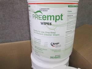 12- 160 ct Canisters PreEmpt Disinf...