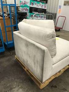 lot 3 image: NEW, BUT DIRTY CORNER SECTION COUCH