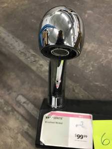 lot 6 image: NEW, DISPLAY MODEL KITCHEN FAUCET
