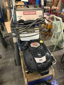 lot 23 image: CRAFTSMAN PRESSURE WASHER