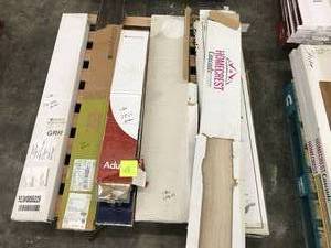 lot 48 image: ASSORTED MISMATCH FLOORING