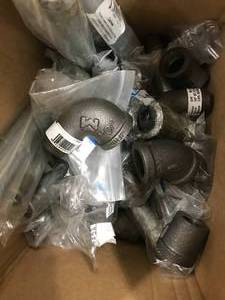 lot 70 image: GALVENIZED PLUMBING FITTINGS