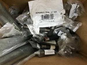 lot 72 image: GALVENIZED PLUMBING FITTINGS