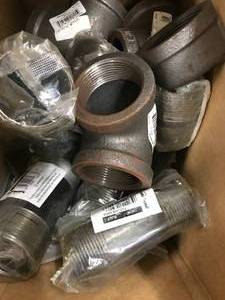 lot 76 image: GALVENIZED PLUMBING FITTINGS