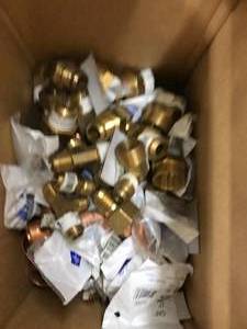 lot 78 image: COPPER PLUMBING FITTINGS