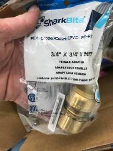 lot 96 image: SHARKBITE PLUMBING FITTINGS