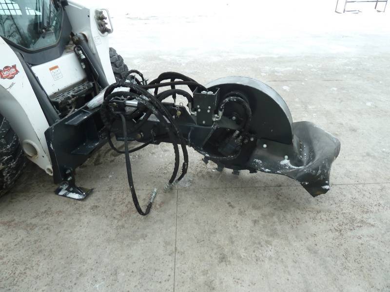 lot 36 image: Wolverine Skid Steer Stump Grinder