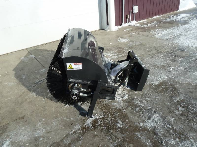 lot 64 image: Wolverine Mini Angle Broom Sweeper