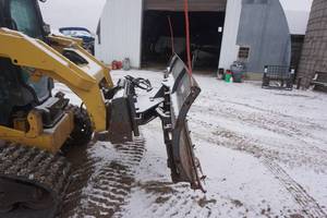 Virnig Universal Mount Bobcat Skid Loader Skid Steer 9 Snow Plow Attachment