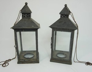 Indoor Outdoor Metal Lantern DeCor...