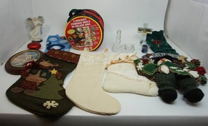 Seasonal Holiday Christmas Decor Stockings Stuffers...