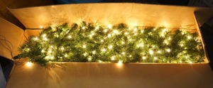 Seasonal Holiday Christmas Decor Vintage Ben Franklin Crafts 6.5ft Lighted Tree...
