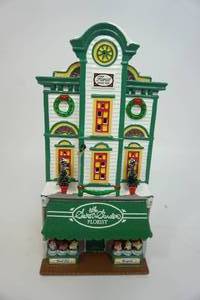 lot 55 image: Department 56 The Original Snow Village Collection The Secret Garden Florist #56.54885...