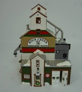 lot 66 image: Department 56 The Original Snow Village Collection Rock Creek The Farmers Co. Co-Op #56.4946 Year 1998