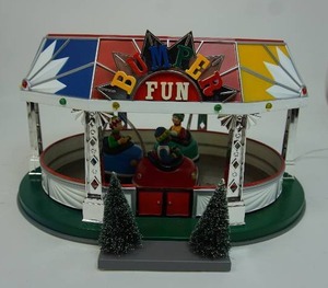 lot 78 image: Department 56 The Original Snow Village Collection Bumper Fun Ride #56.52500 Year 2000