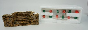 lot 91 image: Department 56 The Original Snow Village Collection Accessories Stone Stairway #56.52725, Christmas Luminaries #56.52715...