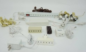 lot 105 image: Department 56 The Original Snow Village Collection Accessory LeMax Etc. Village Building Lighting and Motion Accessories Adapters Extension Cords Etc.