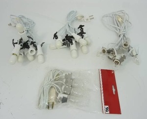 lot 107 image: Department 56 The Original Snow Village Collection Accessory LeMax Etc. Village Building Lighting and Motion Accessories Adapters Extension Cords Etc.