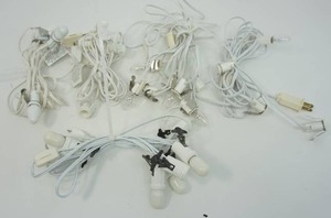 lot 108 image: Department 56 The Original Snow Village Collection Accessory LeMax Etc. Village Building Lighting and Motion Accessories Adapters Extension Cords Etc...