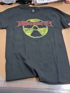 M&O Gold Small Megadeth Rock T-Shirt