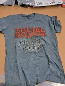 Small Social Disorder Prison Bound Rock T-Shirt