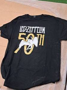 Large Led Zepplin 50th Rock T-Shirt
