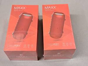Lot of (2) ADX Labs Maxx2 Outdoor TWS Bluetooth Speaker (New in Box)