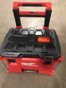 Milwaukee PACKOUT 22 in. Rolling Modular Tool Box Customer Returns See Pictures