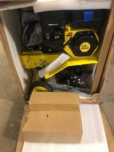 Champion Power Equipment 22 in. 212cc 4-Stroke Gas Garden Front Tine Tiller with Forward and Reverse  Customer Returns See Pictures