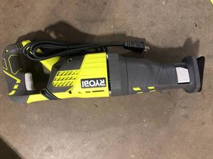 RYOBI 12 Amp Corded Reciprocating Saw  Customer Returns See Pictures