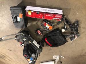 Lot of Assorted Hand Tools and Hardware Various Models and Conditions  Customer Returns See Pictures