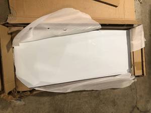 Husky 48 in. Stainless Steel Work Surface for Garage Storage System Customer Returns See Pictures