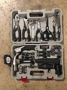 60-Piece Homeowner Tool Set  Customer Returns See Pictures