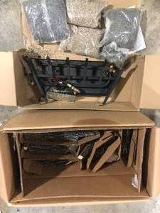 Pleasant Hearth Arlington Ash 30 in. Vented Gas Log Set Customer Returns See Pictures