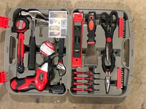 Apollo 135-Piece Home Tool Kit Customer Returns See Pictures