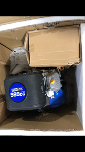 DUROMAX 999cc 1-716 in. Gasoline Multi-Purpose Horizontal Key Shaft Electric Start V-Twin Portable Engine 50-State    Customer Returns See Pictures