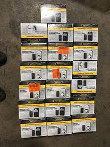 Lot of Assorted Defiant Digital Door Locks Various Models and Conditions Customer Returns See Pictures