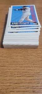 lot 70 image: (50) 1994 Topps Measures Of Greatness Kirby Puckett #607