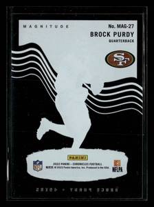 lot 116 image: 2022 Magnitude Brock Purdy Rookie Card #27