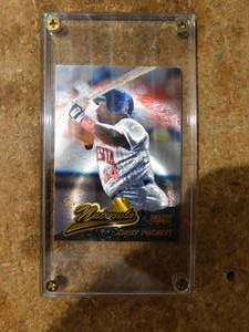 lot 161 image: 1996 Pinnacle Starburst The Naturals Kirby Puckett #82