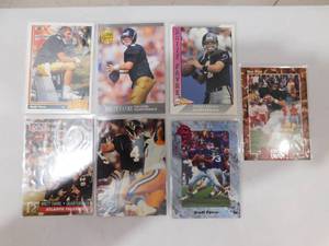 lot 166 image: 1991 Brett Favre Rookie Lot - HOFer