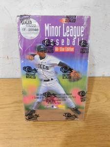lot 193 image: 1994 Classic Minor League Baseball All-Star Edition Sealed Box 36 Packs