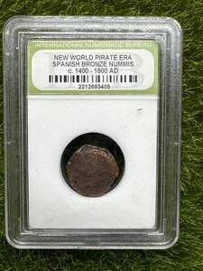 lot 41 image: Spanish Bronze Coin c. 1400-1600 AD